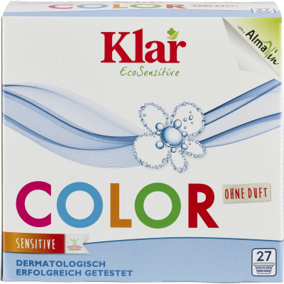 KLAR detersivo per biancheria colorata sensitive (1,375kg)